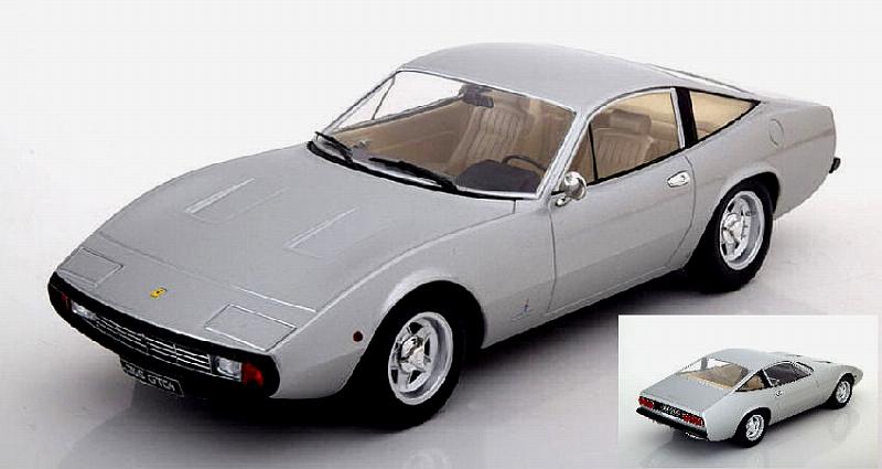 Ferrari 365 GTC4 1971 (Silver) by kk-scale-models