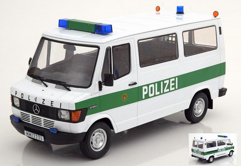 Mercedes 208D Bus Police by kk-scale-models