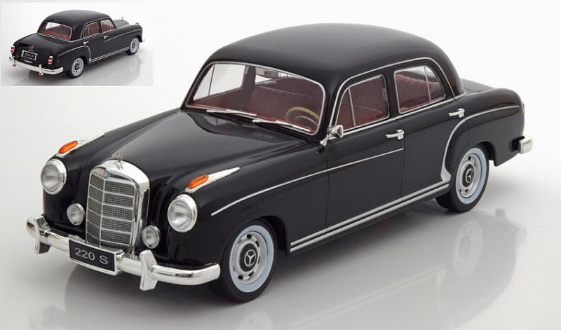 Mercedes 220S Limousine (W180 II) 1956 (Black) by kk-scale-models
