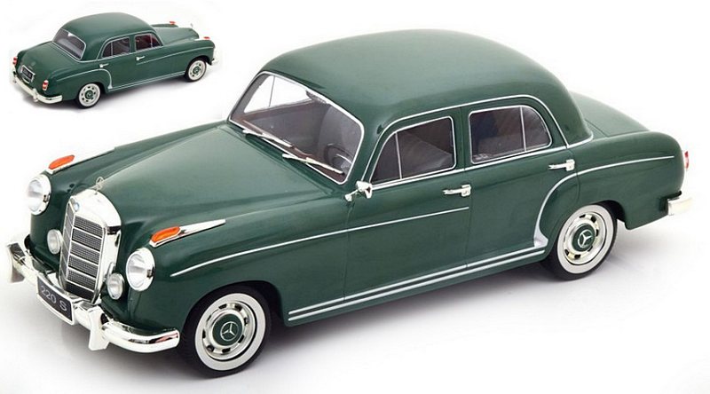 Mercedes 220S Saloon 1956 (Green) by kk-scale-models