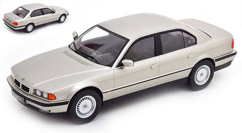 BMW 740i (E38) 1st Series 1994 (Silver) by kk-scale-models