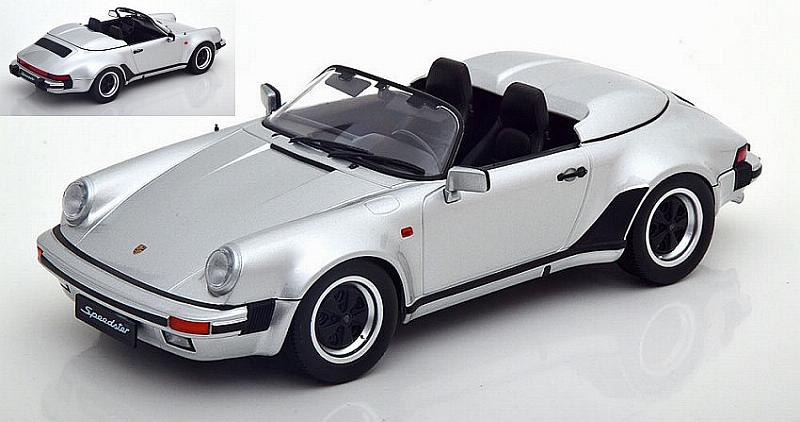 Porsche 911 Speedster 1989 (Silver) by kk-scale-models