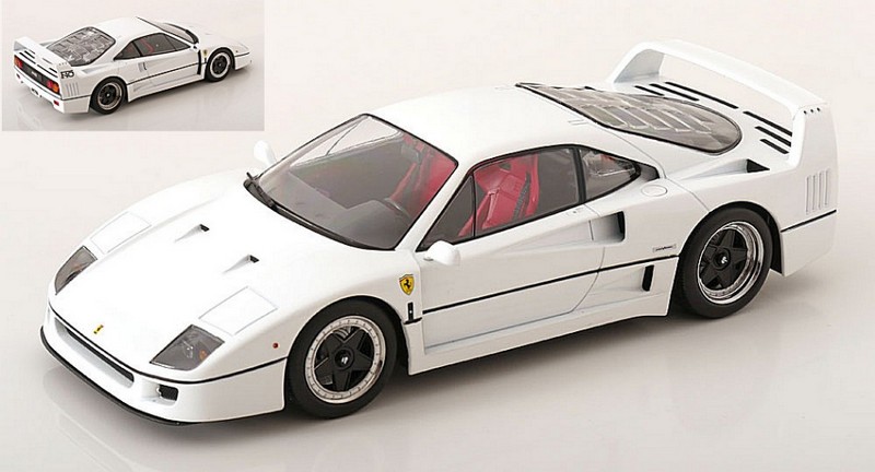 Ferrari F40 Brunei (White) by kk-scale-models