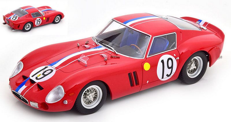 Ferrari 250 GTO #19 Le Mans 1962 Noblet - Guichet by kk-scale-models