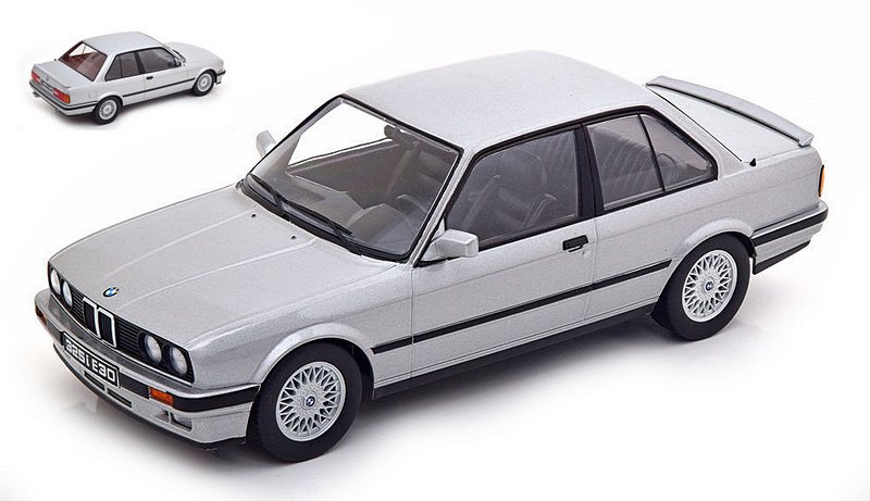 BMW 325i (E30) M-paket 1 1987 (Silver) by kk-scale-models