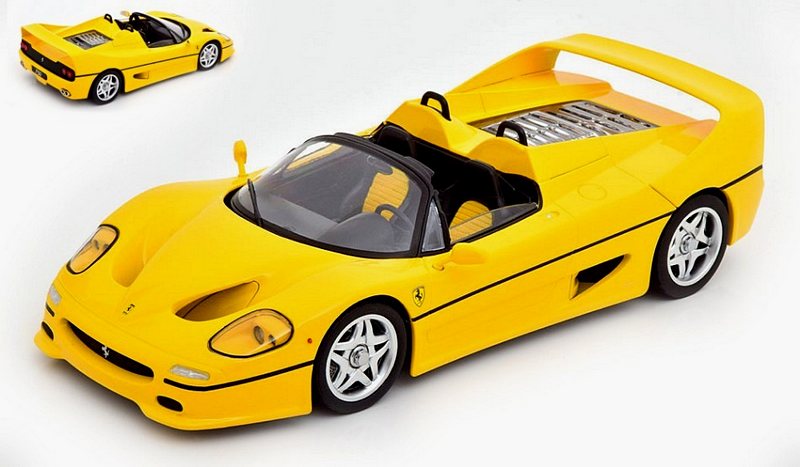 Ferrari F50 Spider 1995 (Yellow) by kk-scale-models