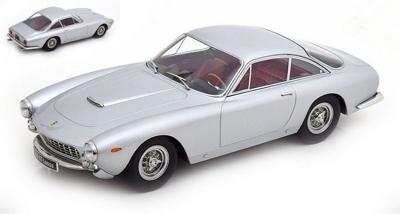 Ferrari 250 GT Lusso 1962 (Silver) by kk-scale-models