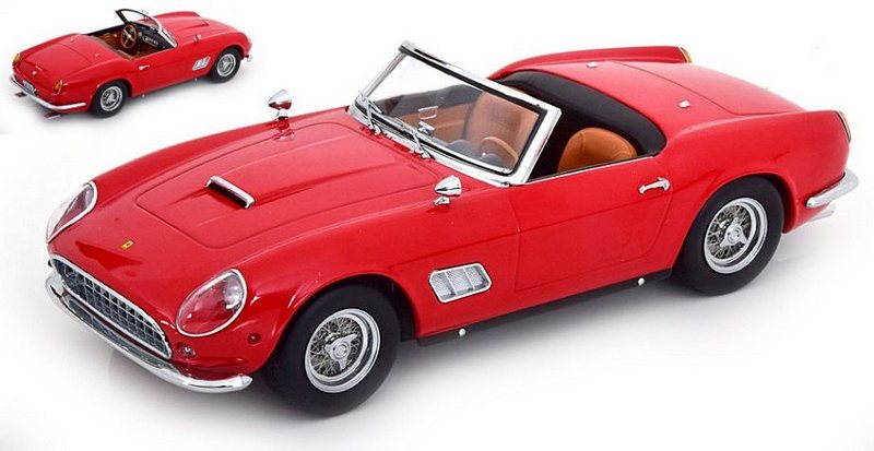 Ferrari 250 GT California Spyder 1960 (Red) by kk-scale-models
