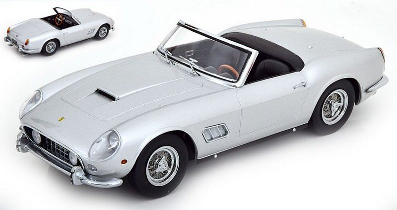 Ferrari 250 GT California Spyder 1960 (Silver) by kk-scale-models