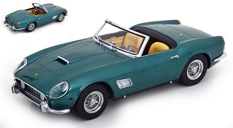 Ferrari 250 GT California Spider 1960 (Metallic Green) by kk-scale-models