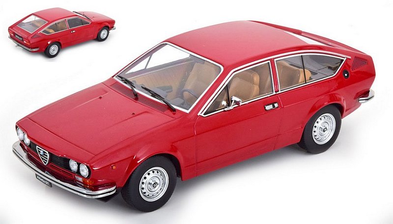 Alfa Romeo Alfetta GT 1.6 1976 (Red) by kk-scale-models