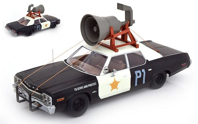 Dodge Monaco Bluesmobile 1974 (with speaker) The Blues Brothers by kk-scale-models
