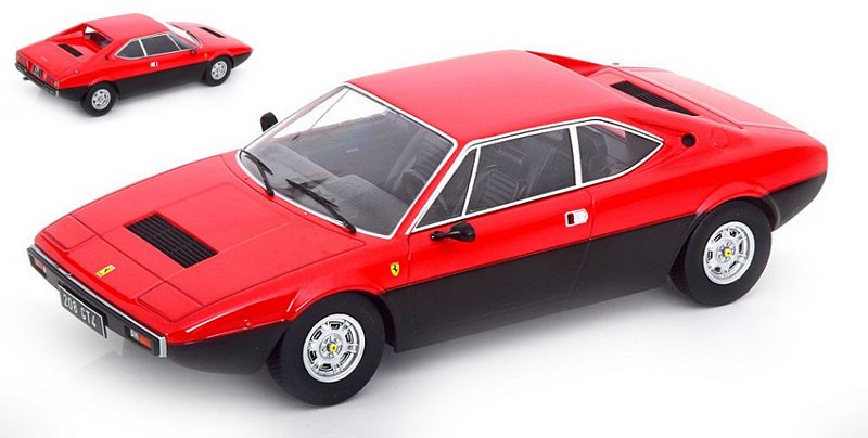 Ferrari 208 GT4 1975 (Red/Black) by kk-scale-models