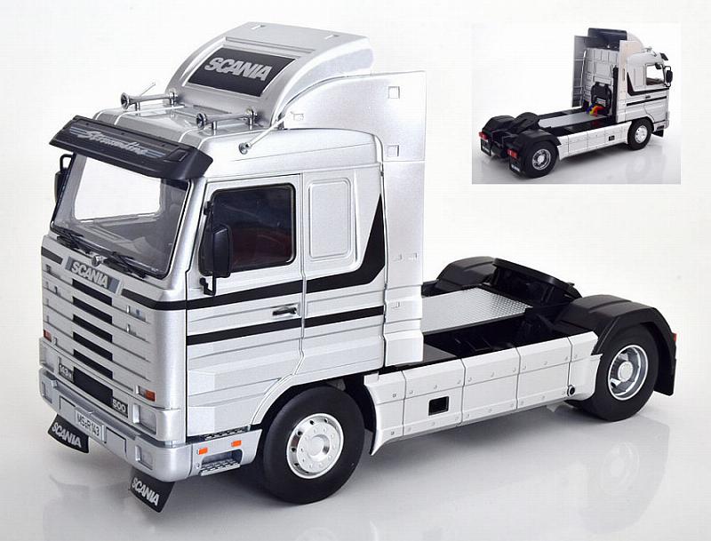 Scania 143 Streamline Truck 1992 (Silver) by kk-scale-models
