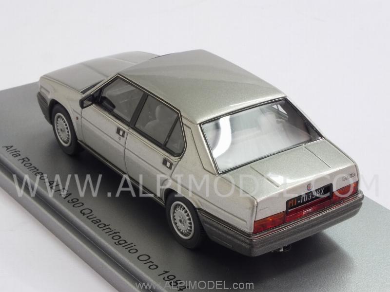 Alfa Romeo Alfa 90 Quadrifoglio Oro 1984 (Light Grey Metallic) - kess