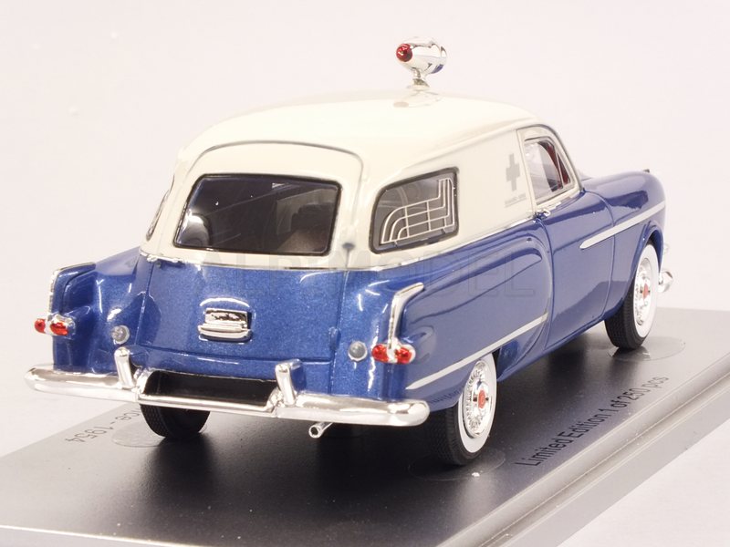 Packard Henney JR Ambulance 1954 (Blue/Wihite) - kess