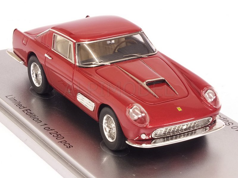 Ferrari 410 Superamerica Series III Coupe Pininfarina 1958 (Red Metallic) - kess