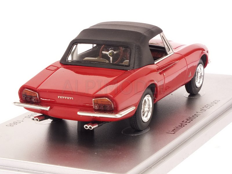 Ferrari 365 California Spider closed 1966 (Red) - kess