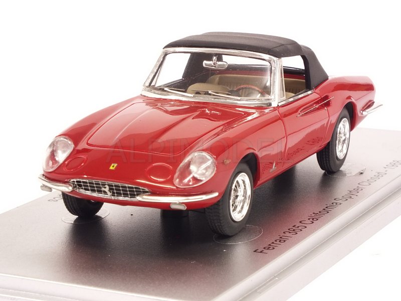 Ferrari 365 California Spider closed 1966 (Red) by kess