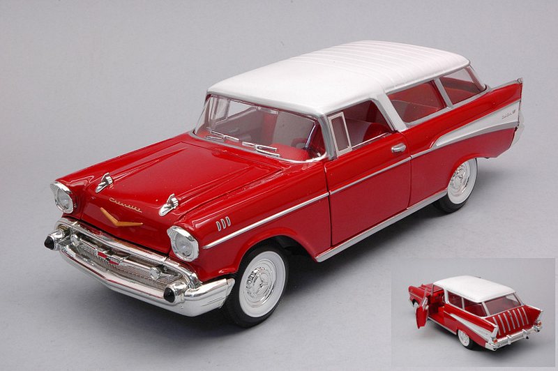 Chevrolet Nomad 1957 (Red) by lucky-die-cast
