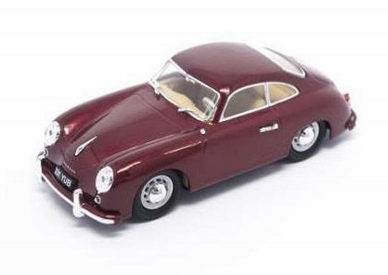 Porsche 356 1956 (Burgundy Red) by lucky-die-cast