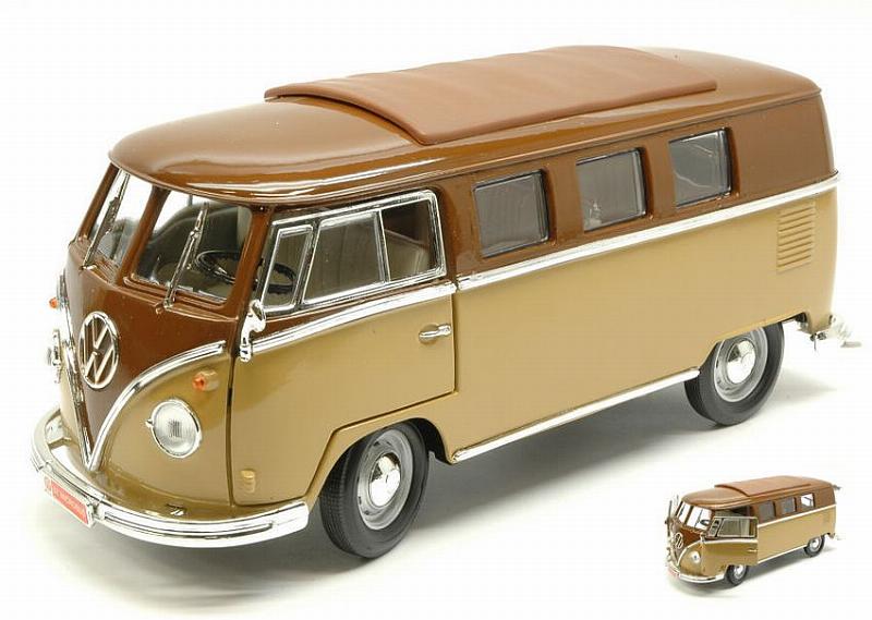 Volkswagen Microbus 1962 2 Tone Brown by lucky-die-cast