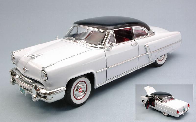 Lincoln Capri 1952 White W/black Roof by lucky-die-cast