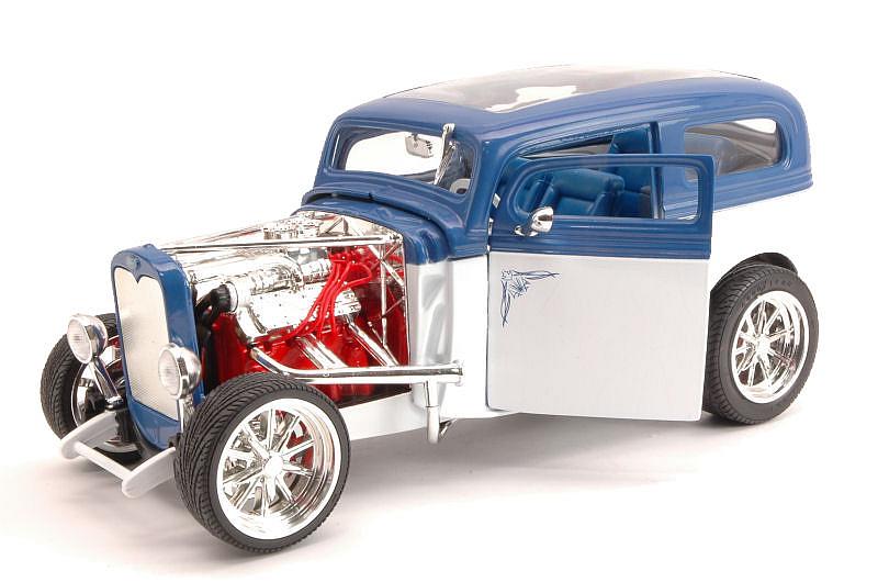 Ford Model A 1931 White/blue by lucky-die-cast