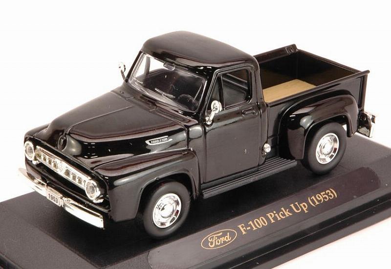 Ford Pick Up F 100 1953 Black by lucky-die-cast
