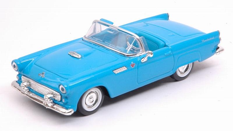 Ford Thunderbird Convertible 1955 Blue by lucky-die-cast