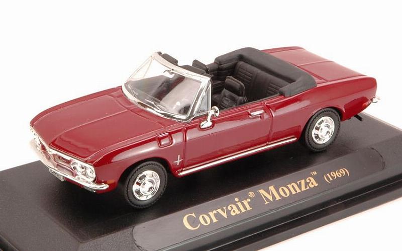 Corvair Monza Convertible 1969 Amarant by lucky-die-cast