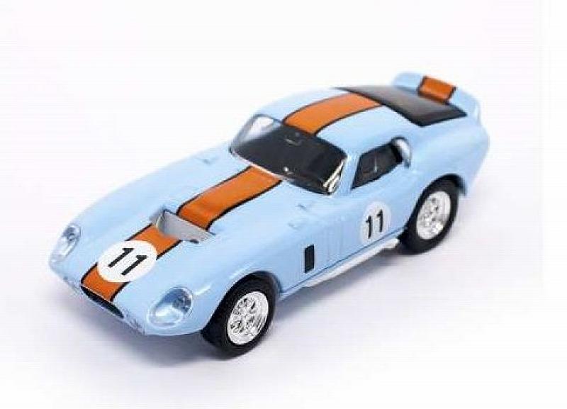 Shelby Cobra Daytona Coupe  1965 N.11 Blue/orange by lucky-die-cast
