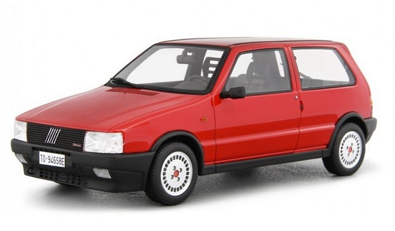 Fiat Uno Turbo I.E.1985 (Red) by laudo-racing