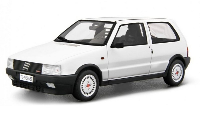 Fiat Uno Turbo I.E.1985 (White) by laudo-racing