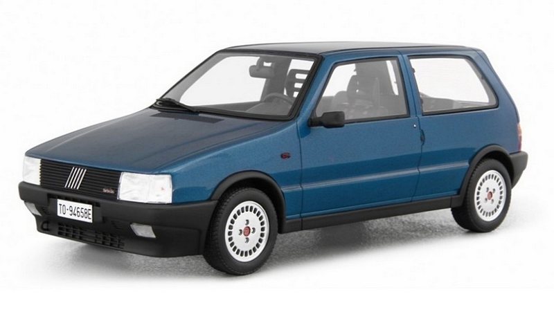 Fiat Uno Turbo I.E.1985 (Met.Blue) by laudo-racing