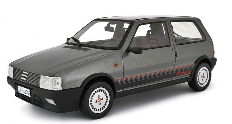 Fiat Uno Turbo I.E.1987 (Metallic Grey) by laudo-racing