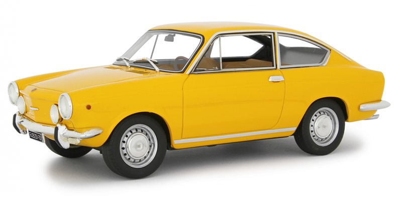 Fiat 850 Sport Coupe 1968 (Yellow) by laudo-racing