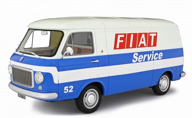 Fiat 238 Fiat Service Blue/white 1:18 by laudo-racing