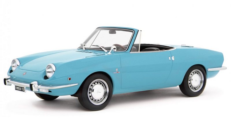 Fiat 850 Sport Spider 1968 (Light Blue) by laudo-racing