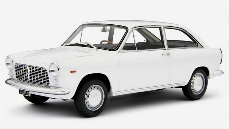 Autobianchi Primula Coupe 1965 (White) by laudo-racing