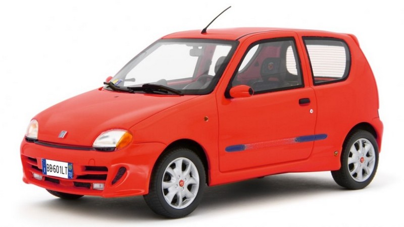 Fiat 600 Sporting Abarth 1998 (Red) by laudo-racing