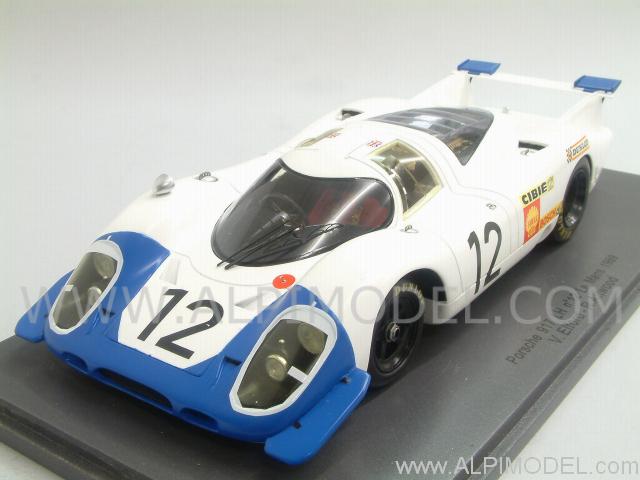 Porsche 917 LH #12 Le Mans 1969 Elford -Attwood by le-mans-miniatures