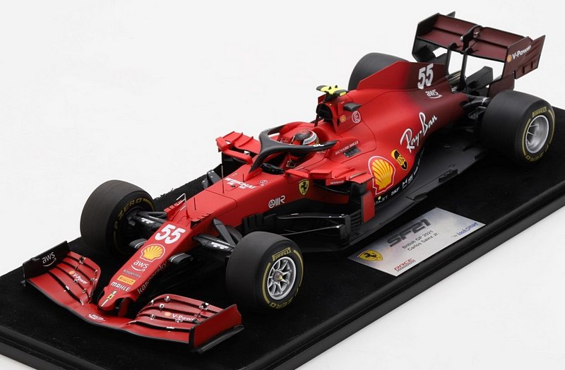 Ferrari S21 #55 British GP 2021 Carlos Sainz by looksmart