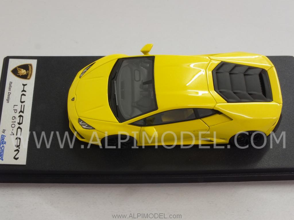 Lamborghini Huracan LP610-4 2014 Closed Rear Bonnet (Aton Yellow) - looksmart