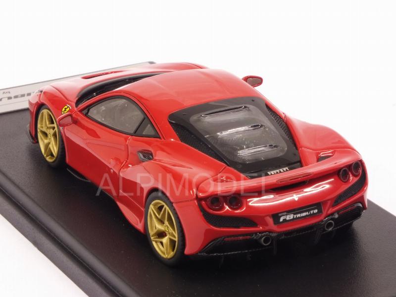 Ferrari F8 Tributo 2019 (Rosso Corsa - Gold Wheels) - looksmart
