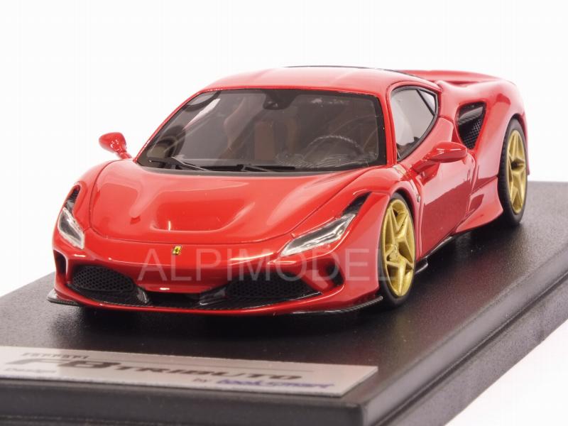 Ferrari F8 Tributo 2019 (Rosso Corsa - Gold Wheels) by looksmart