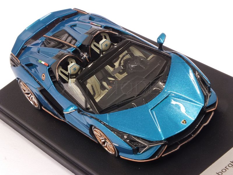 Lamborghini Sian Roadster (Launch Version Uranus Blue) - looksmart
