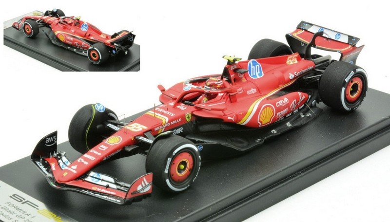 Ferrari SF-24 #55 2nd GP Abu Dhabi 2024 Carlos Sainz by looksmart