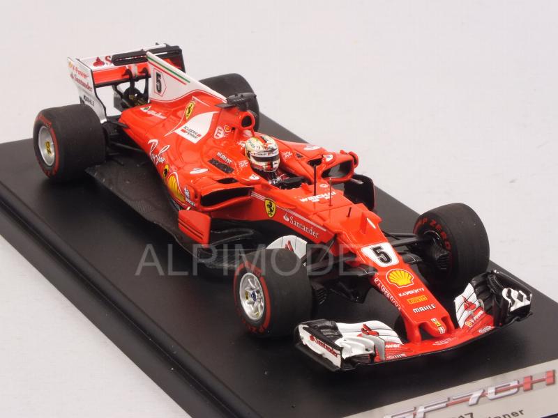 Ferrari SF70-H #5 Winner GP Monaco 2017  Sebastian Vettel - looksmart