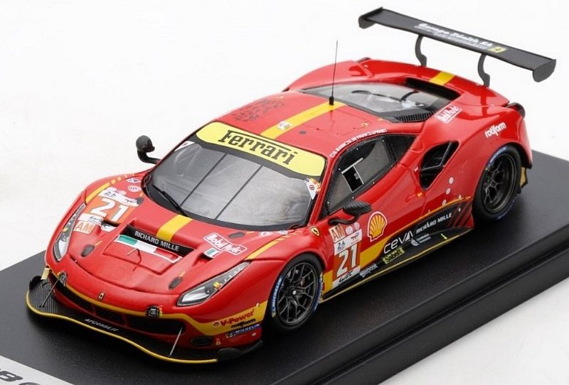 Ferrari 488 GTE Evo #21 Le Mans 2023 Mann -  Piguet - De Pauw by looksmart